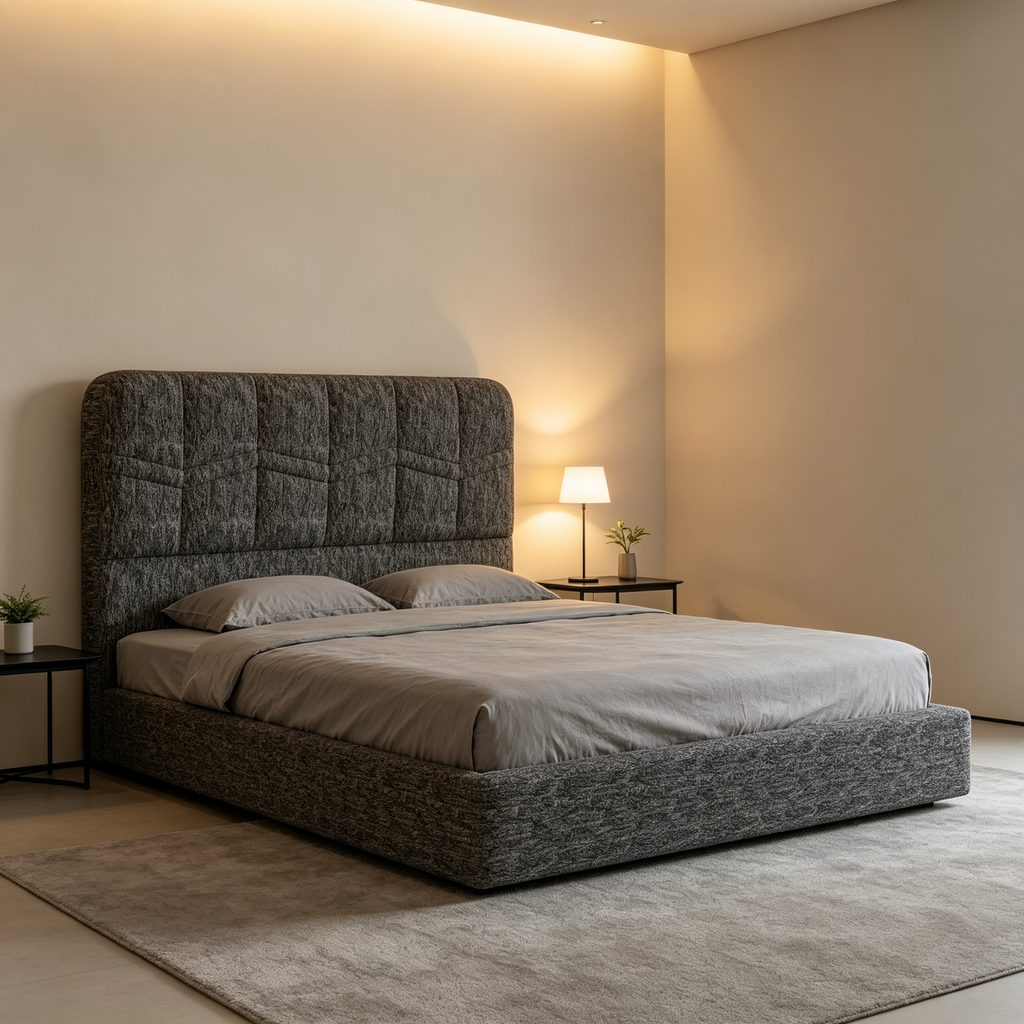 Roll‑Packed Compressed Memory Foam Bed, Vacuum Sealed Bed, Medium‑Firm, Sleep Support, Boxed Bed for Home Bedroom