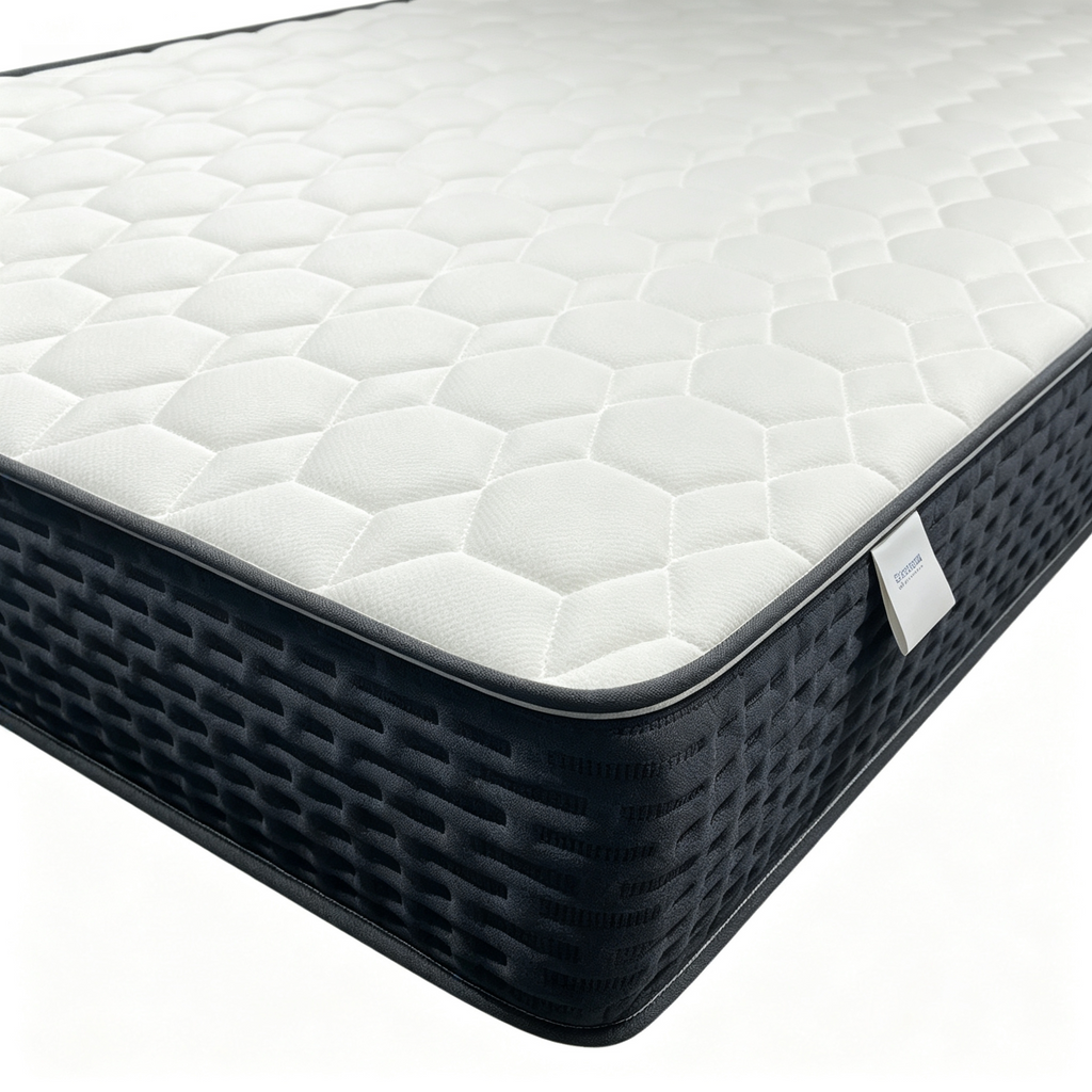 Compressed Roll‑Pack Bed Mattress, Breathable Foam Mattress, Vacuum Roll‑Up Packaging, Easy Delivery for Home & Apartment