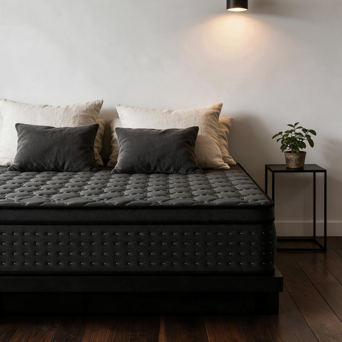 Roll‑Packed Vacuum Compressed Foam Mattress, Medium‑Firm Feel, Breathable Fabric Cover, Bedroom Bed Mattress