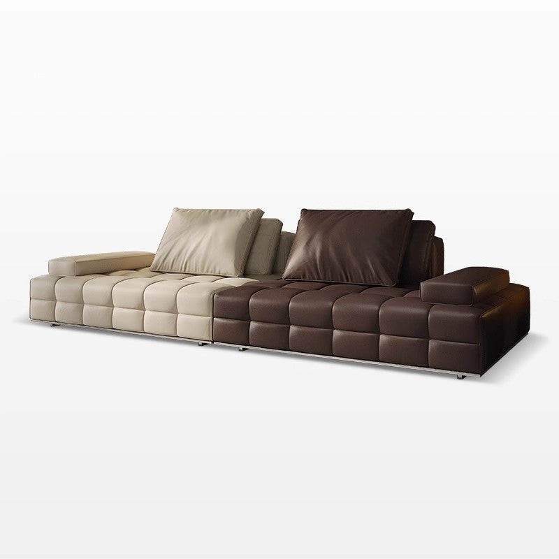Minotti's personal message is written in a new way.