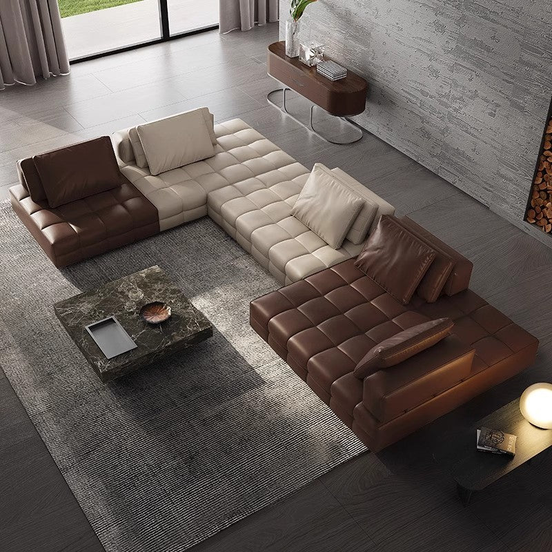 Minotti's personal message is written in a new way.