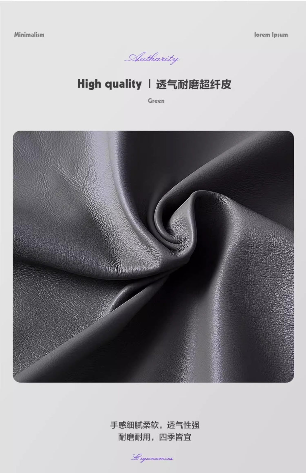 【Brand】Minotti‑Style Minimalist Lounge Chair, Italian Designer Fabric Accent Armchair, Tailored Stitching Upholstered Chair with Solid Wood Base for Reading Nook & Modern Villa