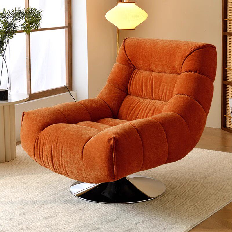 【Brand】New Floating Caterpillar Sofa, Italian Modern Fabric Upholstered Couch, Segmented Pleated Lounge Sofa with Floating Metal Base for Living Room & Villa