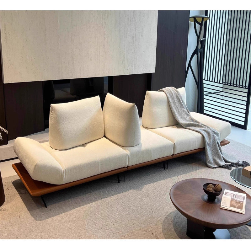 【Brand】Dynamic Island Sofa, Modern Modular Adjustable Backrest Sofa, Upholstered Fabric Couch for Living Room, Villa & High‑End Residence