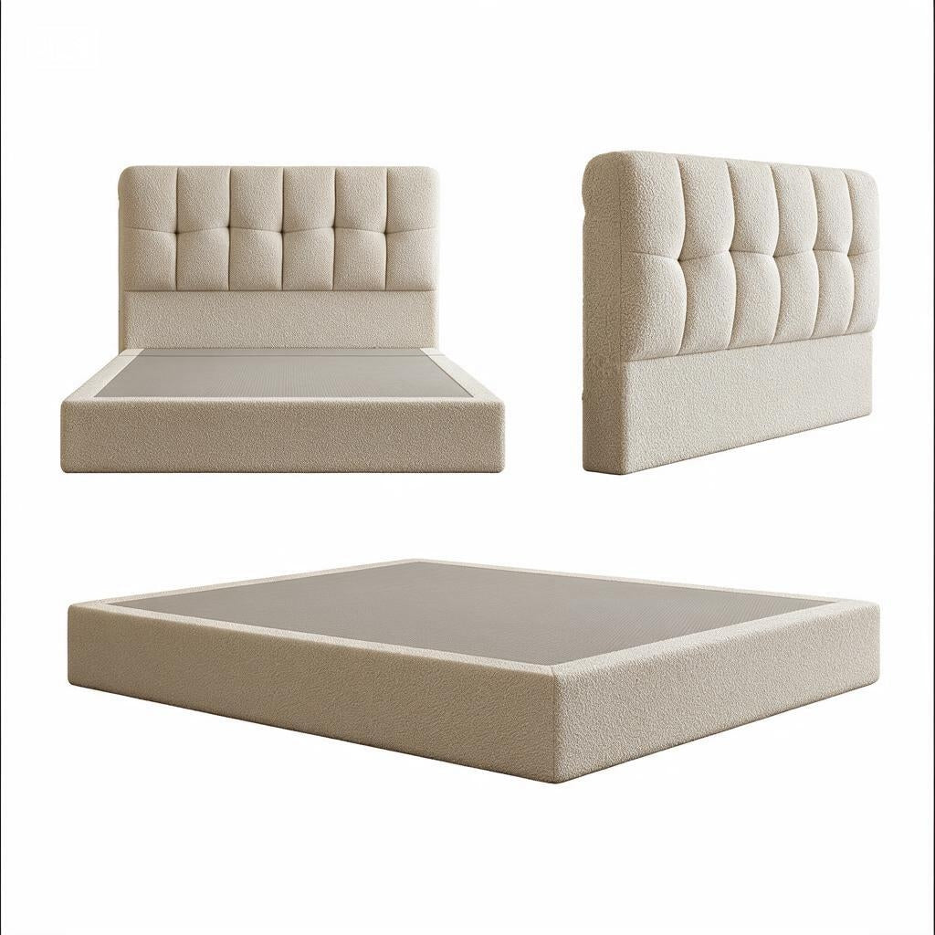 Compressed Roll‑Pack Bed Frame, Vacuum Sealed Modern Bed, Easy Transport