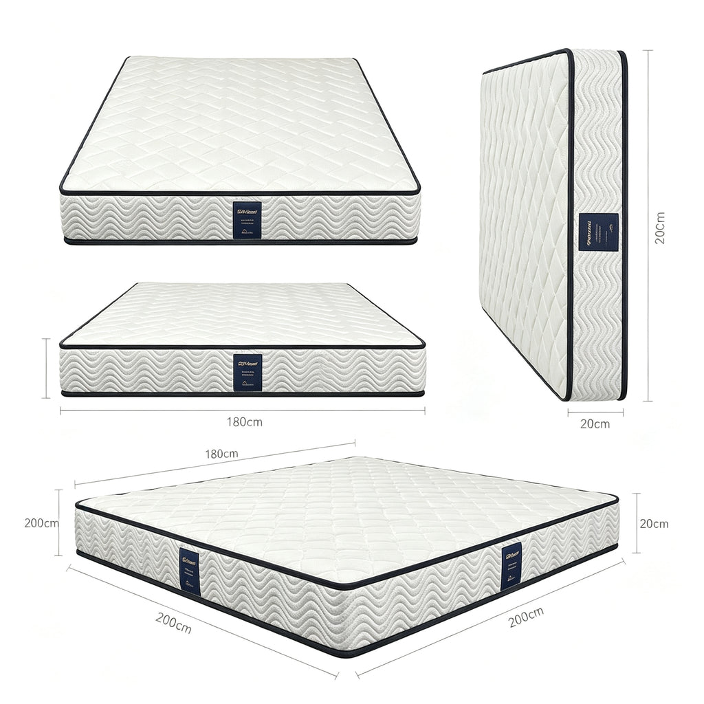 Mattress‑in‑a‑Box Roll‑Packed Compressed Foam Mattress, Medium Firm, Sleep Pressure Relief, Bedroom Furniture for Adult