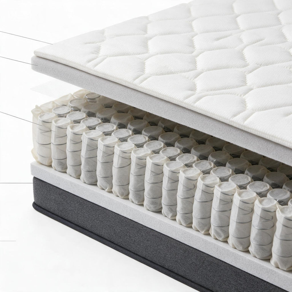 Compressed Roll Pack Memory Foam Mattress, Mattress in Box, Body Support & Pain Relief, Home Sleeping Mattress
