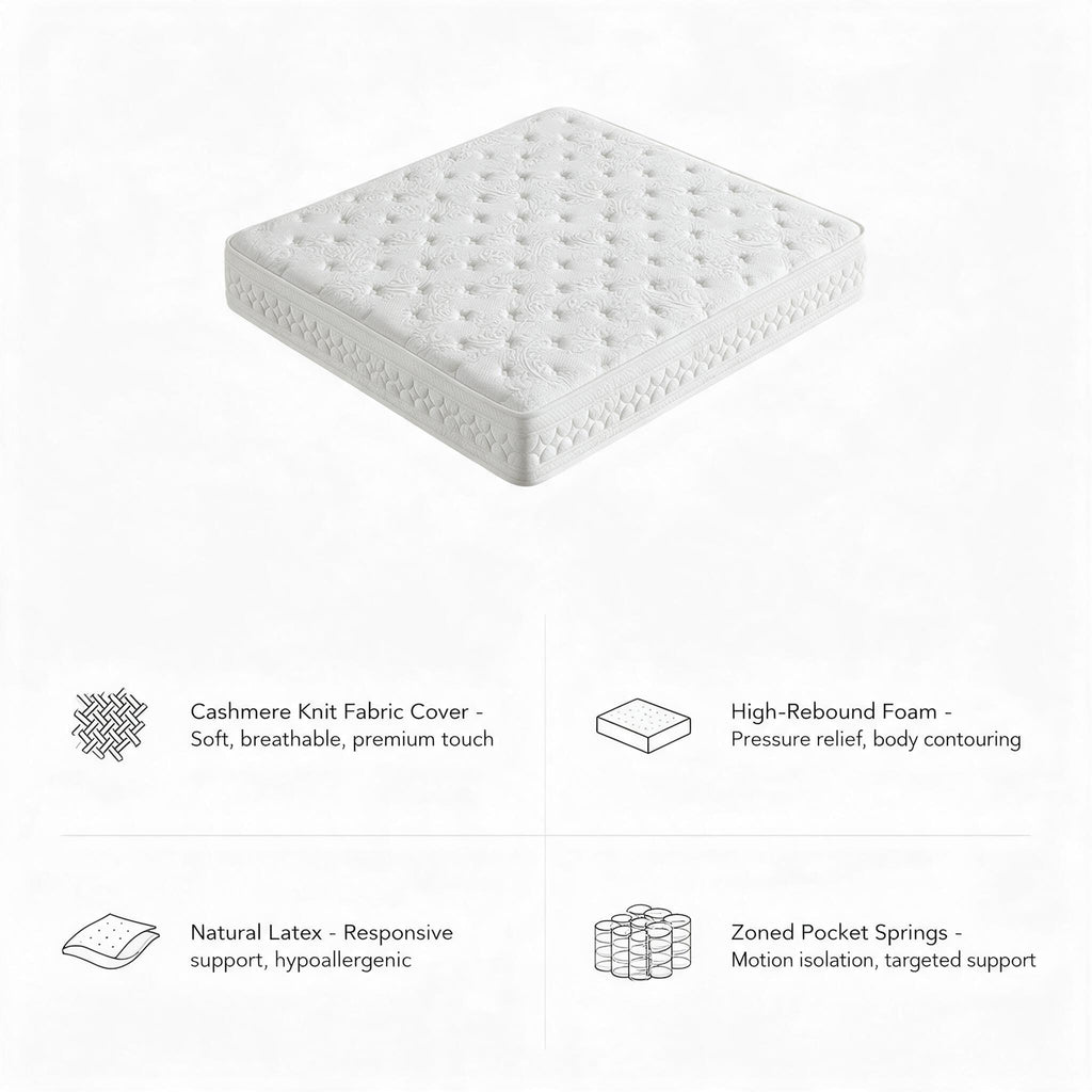 Vacuum Roll‑Packed Compressed Mattress, Foam Sleeping Mattress, Space‑Saving Packaging, Easy to Ship & Install