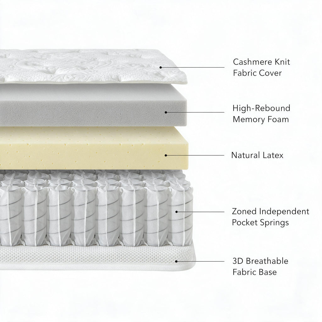 Vacuum Roll‑Packed Compressed Mattress, Foam Sleeping Mattress, Space‑Saving Packaging, Easy to Ship & Install