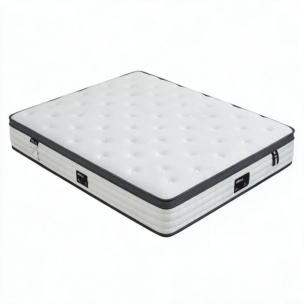 Roll‑Packed Compressed Memory Foam Mattress, Vacuum Roll‑up Package, Save Shipping Cost, Comfort Bed Mattress for Household Use