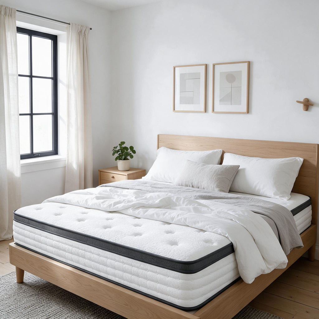 Roll‑Packed Compressed Memory Foam Mattress, Vacuum Roll‑up Package, Save Shipping Cost, Comfort Bed Mattress for Household Use