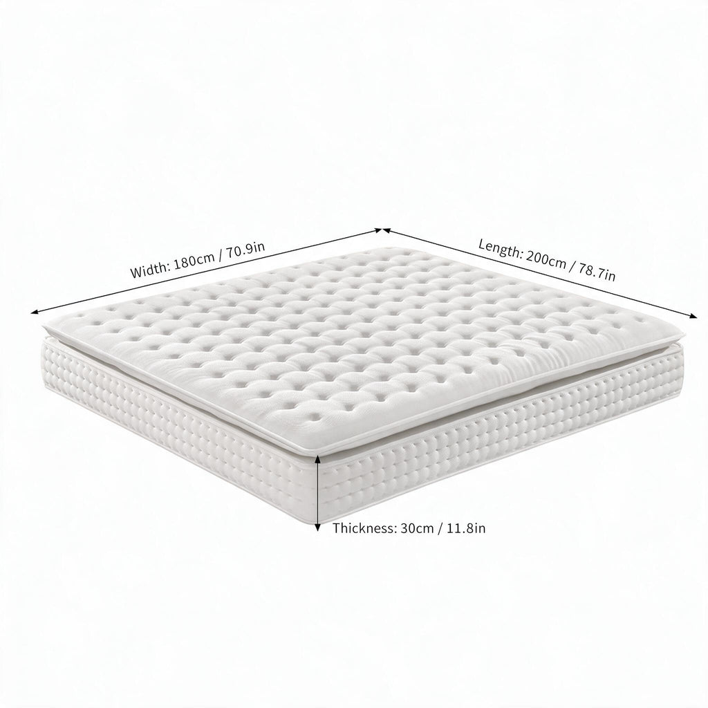 Compressed Roll‑Pack Mattress‑in‑a‑Box, Vacuum Sealed, Compact Packaging for Ocean Shipping, Premium Sleeping Foam Mattress