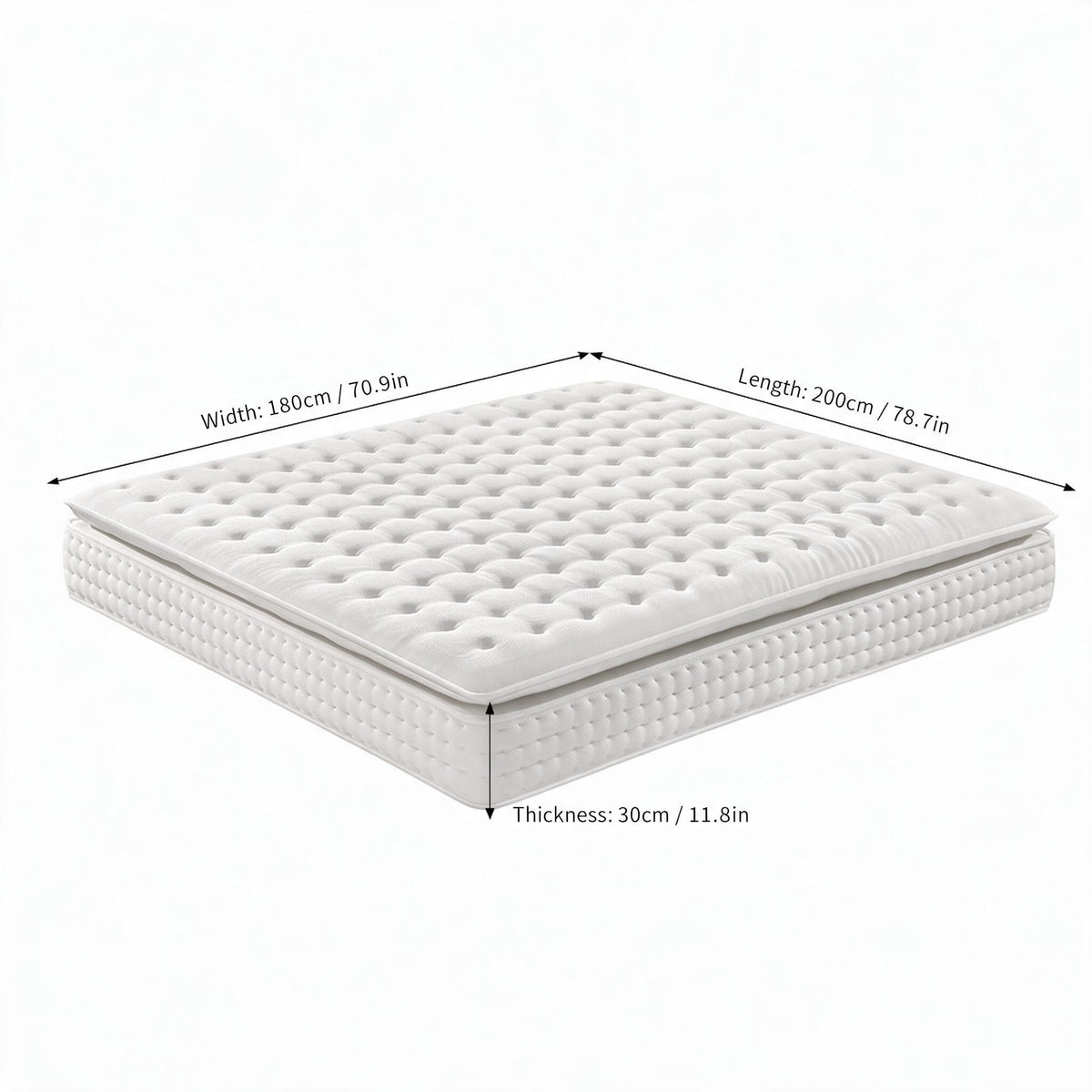 Compressed Roll‑Pack Mattress‑in‑a‑Box, Vacuum Sealed, Compact Packaging for Ocean Shipping, Premium Sleeping Foam Mattress