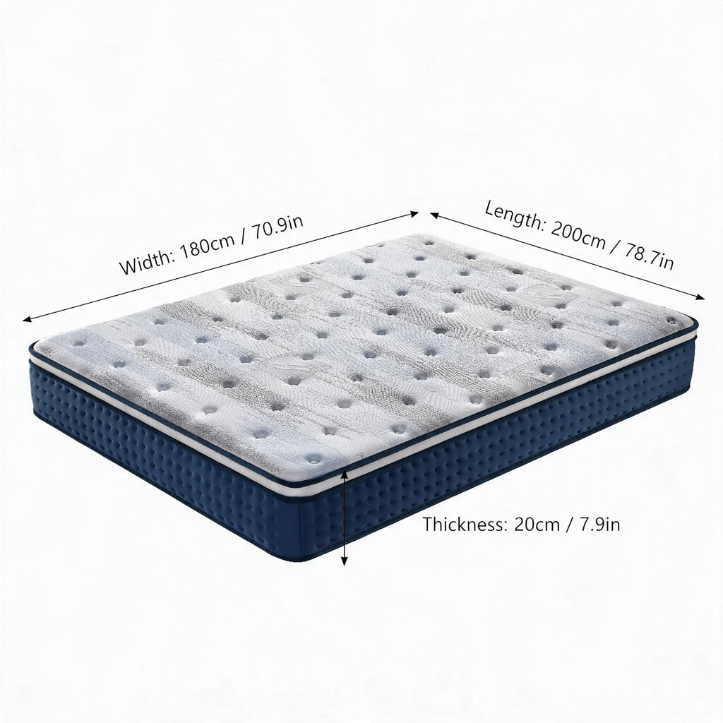 Vacuum Compressed Roll‑Pack Foam Mattress, Small Box Delivery, No Heavy Cargo Trouble, Comfort Bedroom Mattress