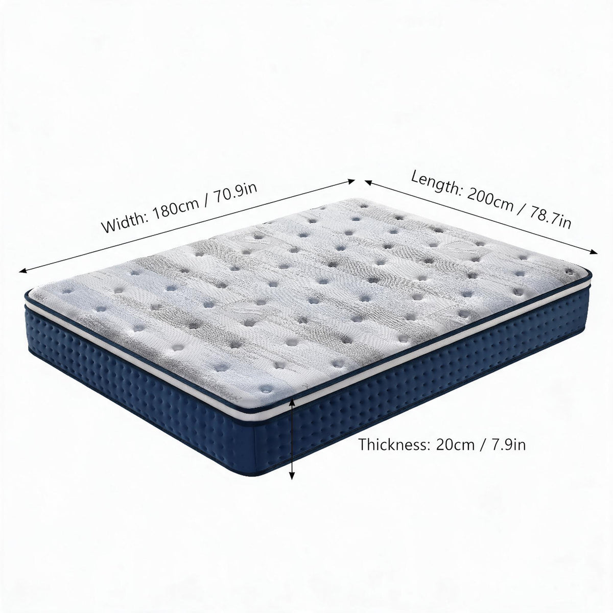 Vacuum Compressed Roll‑Pack Foam Mattress, Small Box Delivery, No Heavy Cargo Trouble, Comfort Bedroom Mattress