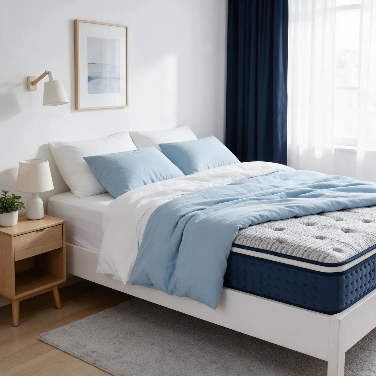 Vacuum Compressed Roll‑Pack Foam Mattress, Small Box Delivery, No Heavy Cargo Trouble, Comfort Bedroom Mattress