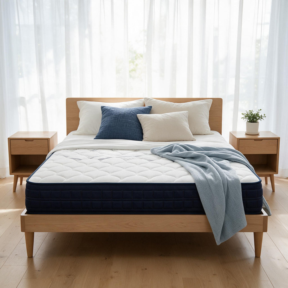 Roll‑Packed Compressed Mattress, Vacuum Sealed Foam Bed, Space‑Efficient Packing, Ideal for Cross‑Border Furniture Supply