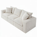 Compressed Roll‑Packed Sofa, Vacuum Sealed Upholstered Couch, High‑Density Foam Sofa for Living Room & Apartment