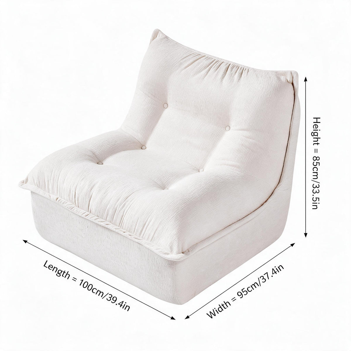 Compressed Sofa Couch, Roll‑Packed Foam Sofa, Easy Unboxing & Quick Expansion, Furniture for Small Space