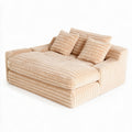 Roll‑Packed Vacuum Compressed Sofa, Comfortable Fabric Couch, Ideal for Living Room, Guest Room