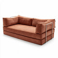 Vacuum‑Sealed Compressed Sofa, Roll‑Pack Couch, Ergonomic Support Sofa for Indoor Home Use
