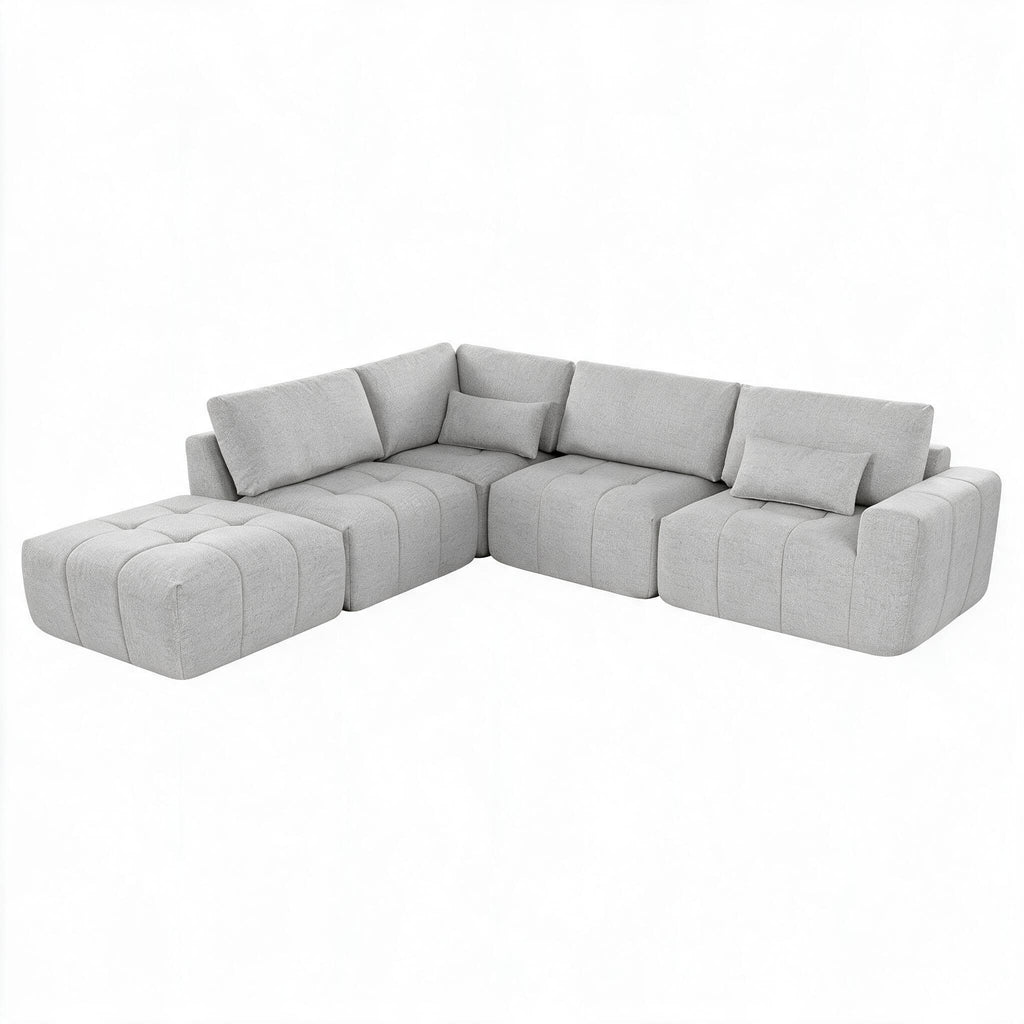 Compressed Sofa Couch, Roll‑Packed Vacuum Foam Sofa, No Heavy Cargo Trouble, Furniture for Cross‑Border Supply