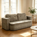 Roll‑Pack Compressed Fabric Sofa, Compact Box Delivery, Modern Couch for Living Room Decoration