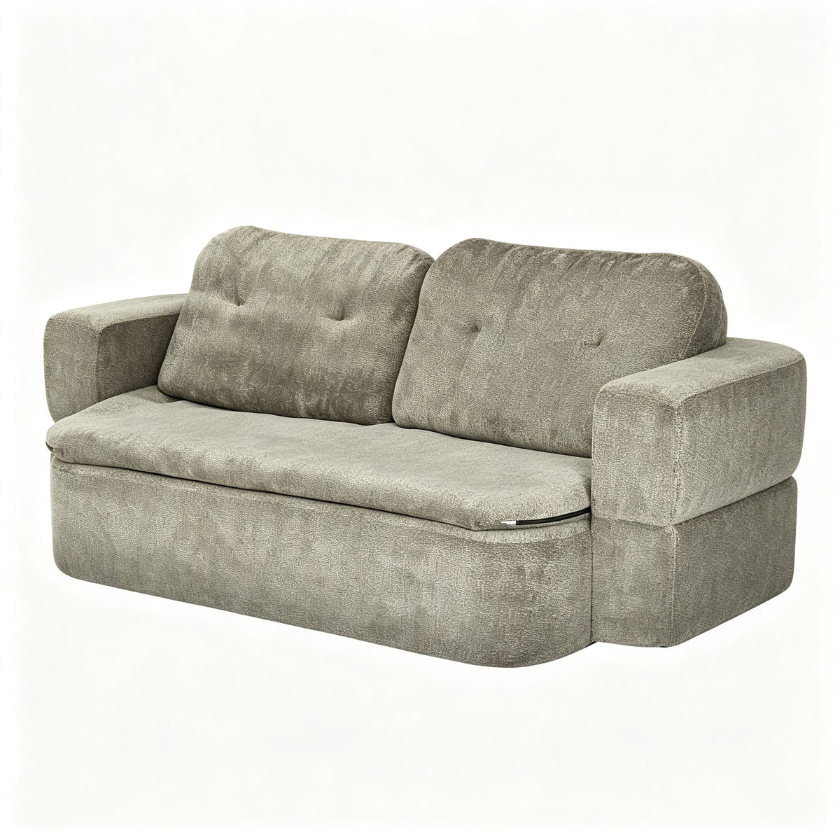 Roll‑Pack Compressed Fabric Sofa, Compact Box Delivery, Modern Couch for Living Room Decoration