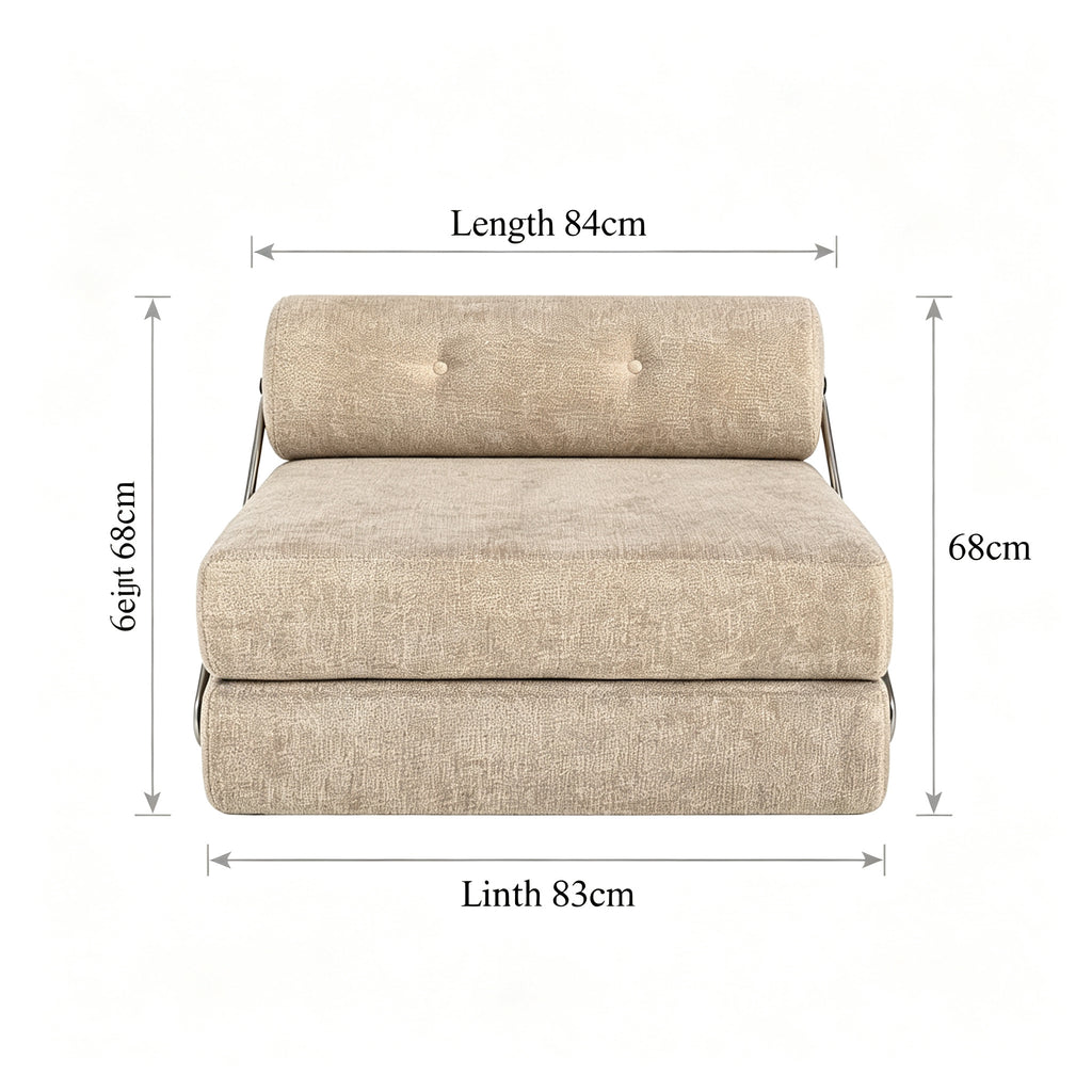 Vacuum Roll‑Packed Compressed Sofa, Indoor Foam Couch, Easy‑to‑Install Living Room Furniture Sofa