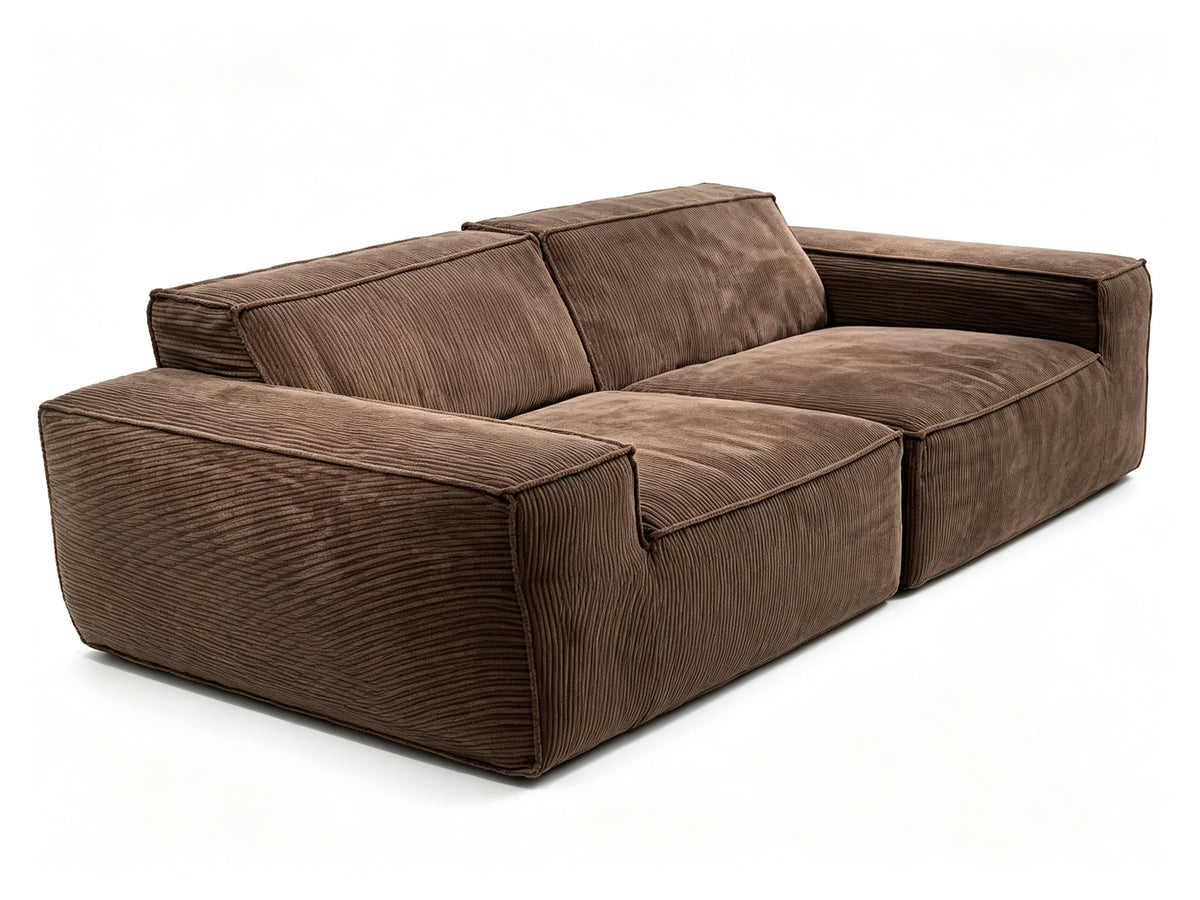 Vacuum Compressed Roll‑Pack Sofa, Space‑Saving Package, Quick Rebound After Unboxing, Modern Couch