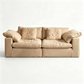 Roll‑Up Compressed Upholstered Sofa, Compact Vacuum Packing, Cost‑Effective Shipping, Household Couch