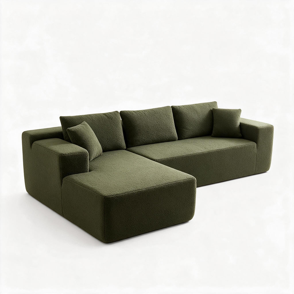 Compressed Roll‑Pack Sofa Couch, Vacuum‑Sealed in Small Box, Convenient Transport, Fabric Sofa Furniture