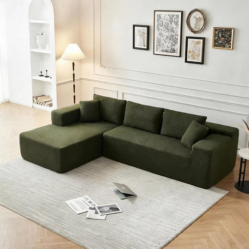 Compressed Roll‑Pack Sofa Couch, Vacuum‑Sealed in Small Box, Convenient Transport, Fabric Sofa Furniture