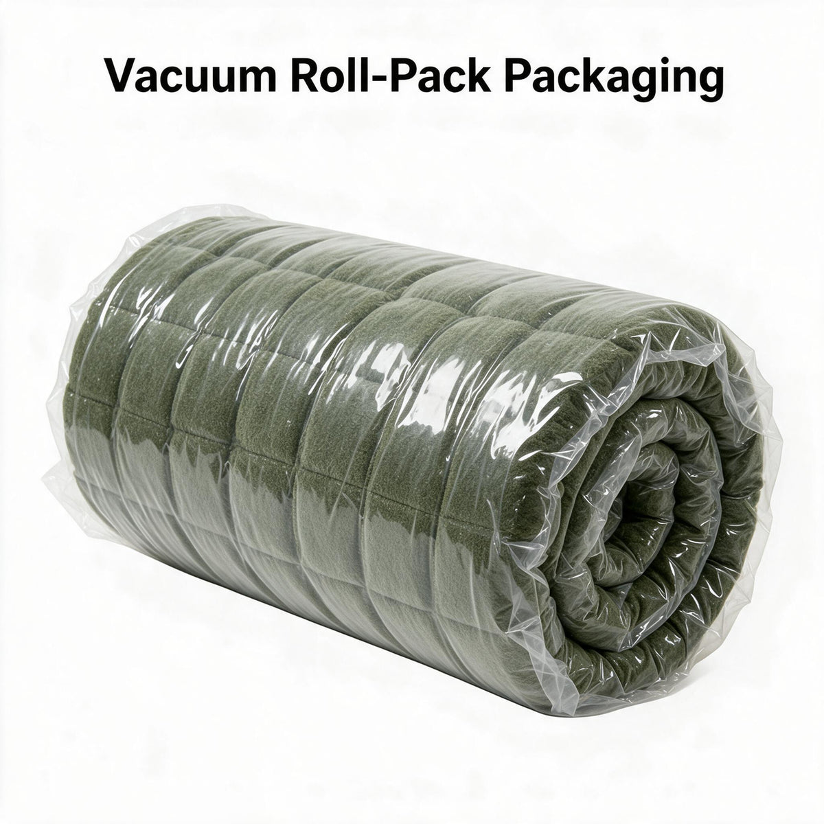 Vacuum Compressed Roll‑Pack Sofa, Space‑Saving Package, Quick Rebound After Unboxing, Modern Couch