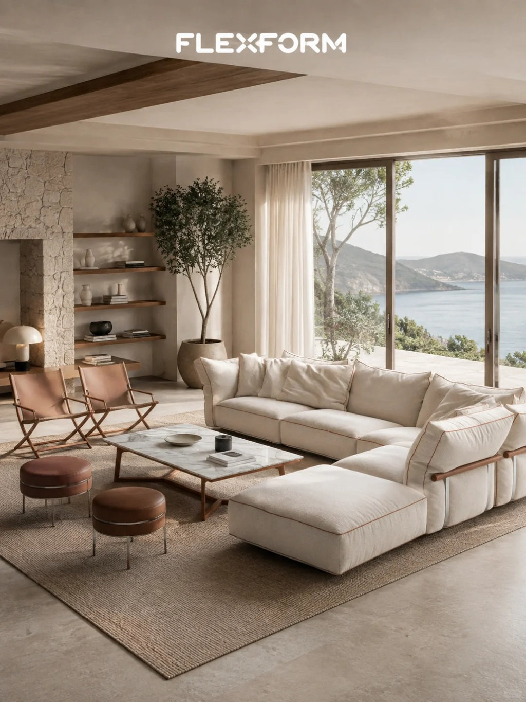 Flexform Camelot Sofa