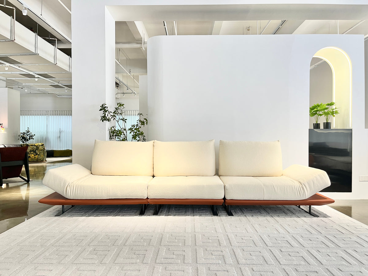 【Brand】Dynamic Island Sofa, Modern Modular Adjustable Backrest Sofa, Upholstered Fabric Couch for Living Room, Villa & High‑End Residence
